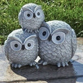 Roman 7" Stacked Owl Statue #11659 NIB  Free Shipping 48 States