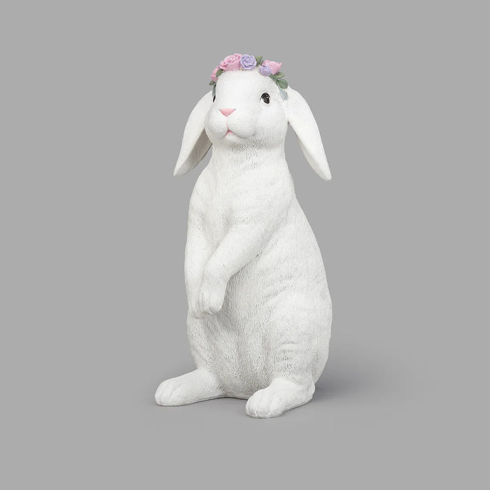 Roman Bunny with Flower Crown