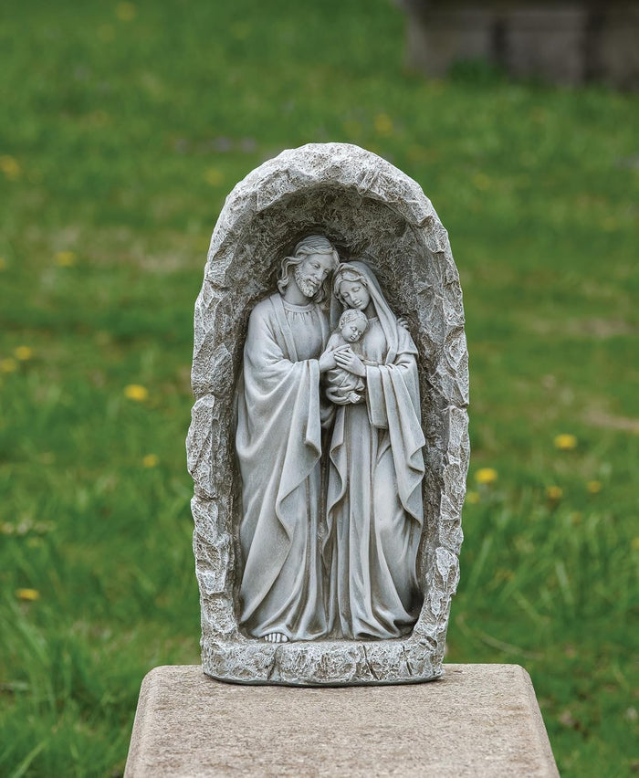 Roman Joseph's Studio Holy Family Solar Garden Statue 18.75"H