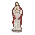 Roman Sacred Heart of Jesus Figure Statue 34"H