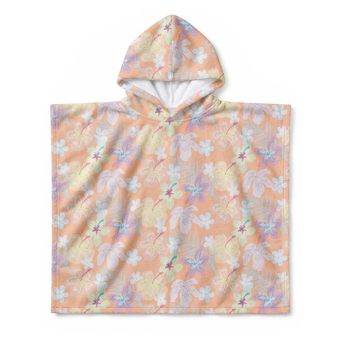 Scribble Petal Poncho