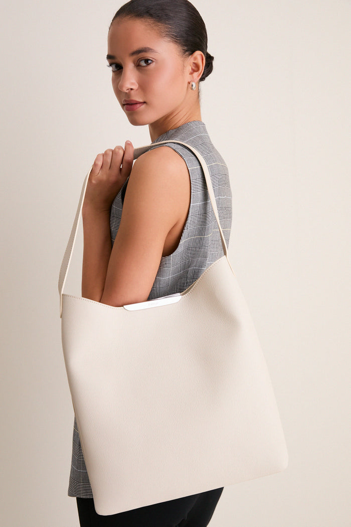 Sesame and Silver Gemini Bag