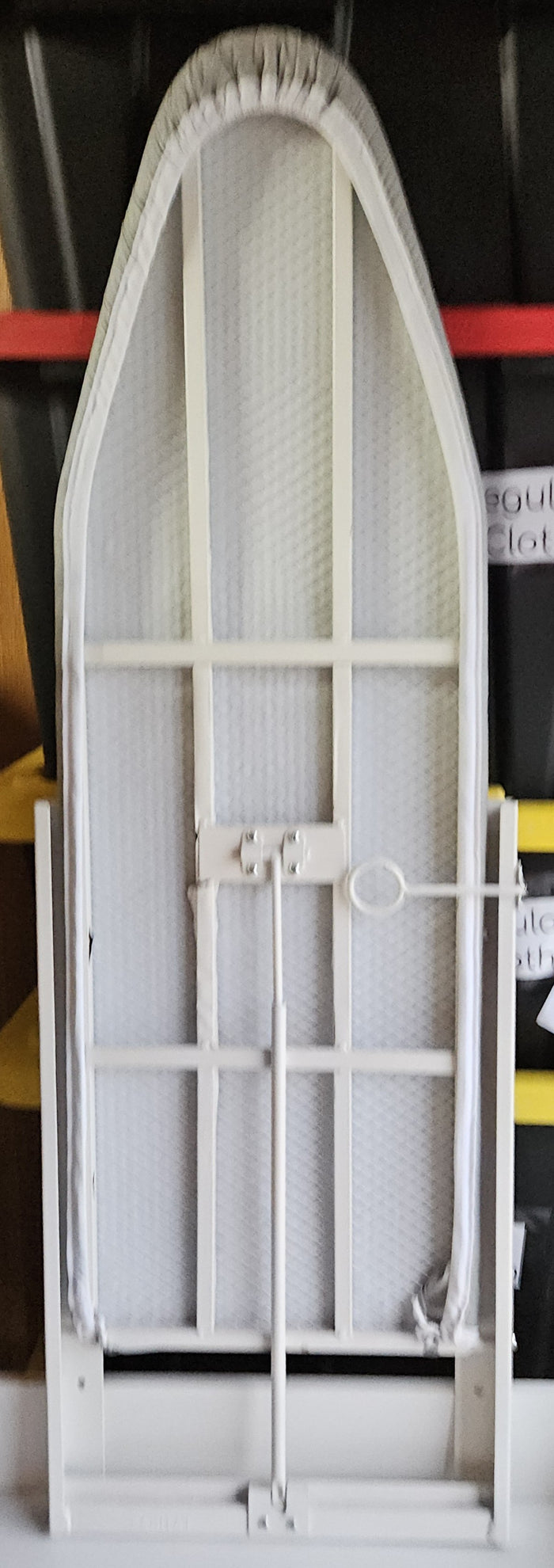 Set of 3 Rowenta German power press iron wall holder and fold out ironing board