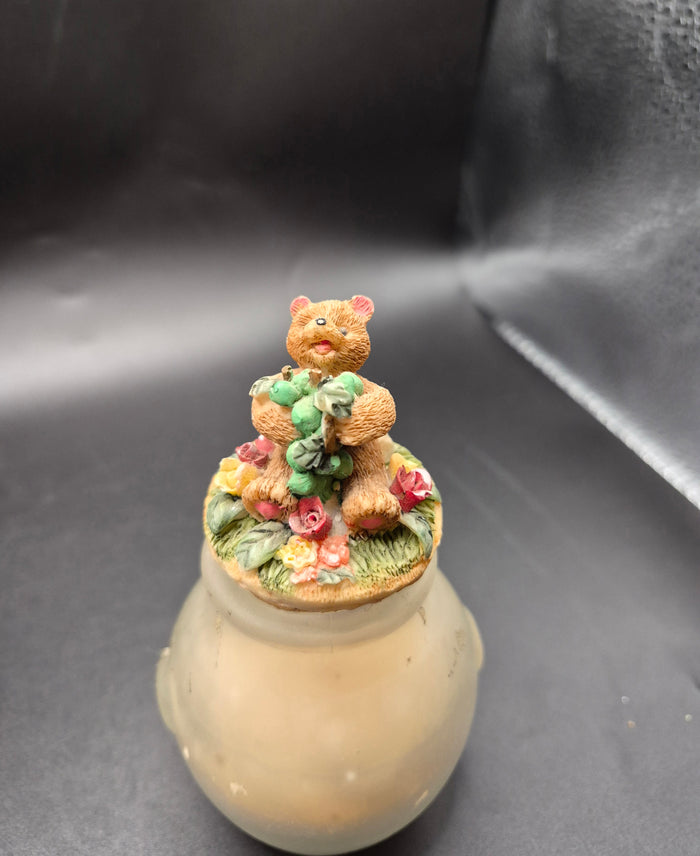 Set of 3 Small Bear Top Jars
