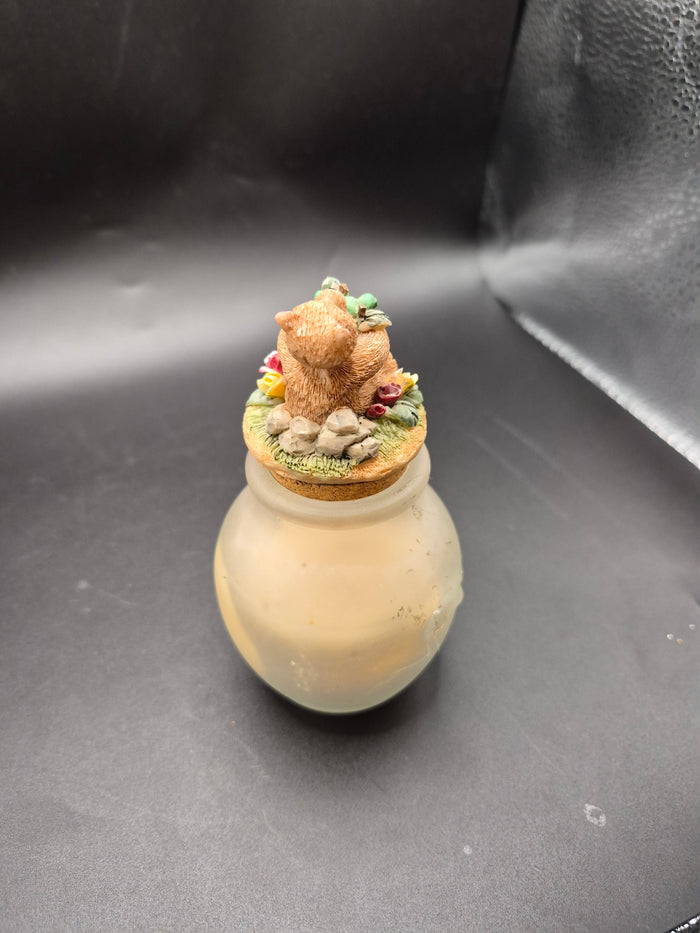 Set of 3 Small Bear Top Jars