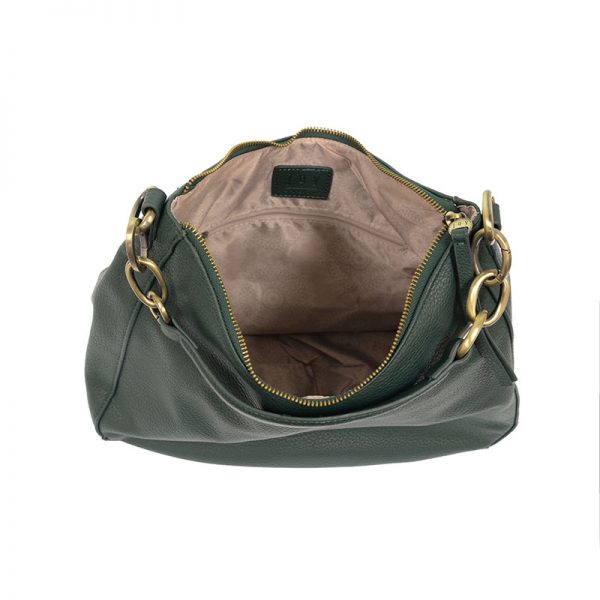 Shanae Chain Handle Convertible Bag in Green Opal