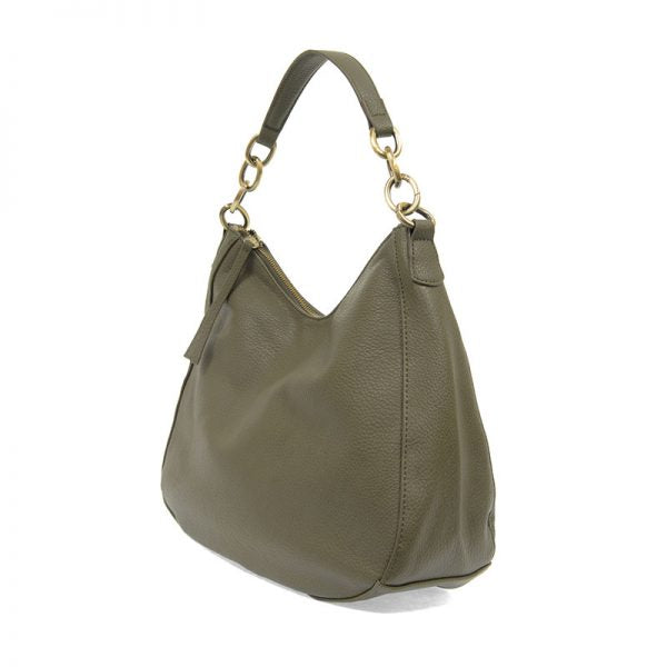 Shanae Chain Handle Convertible Bag in Olive