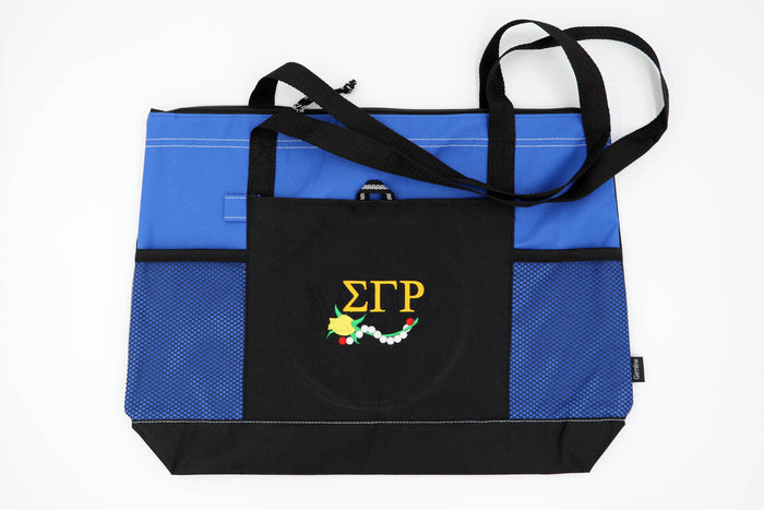 Sigma Gamma Rho Gemline Zippered Tote
