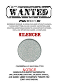 Silencer – Silver Metallic Fine