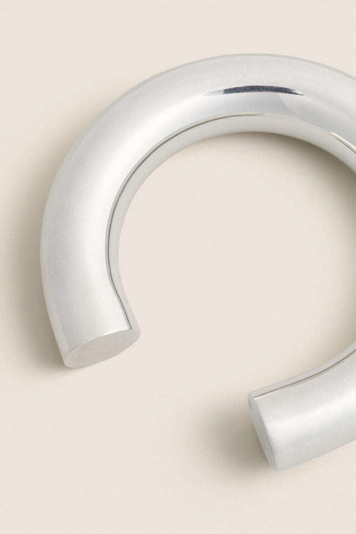 Silver Swell Bangle