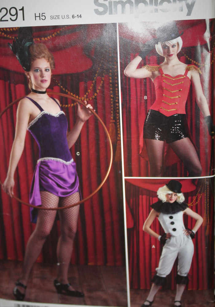 Simplicity R10291, Misses Costumes, Uncut Sewing Pattern