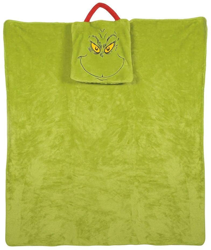 Snowpinions Grinch Travel Blanket  #6009683   Free Shipping