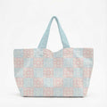 Snuggle Squares Short Tote Bag