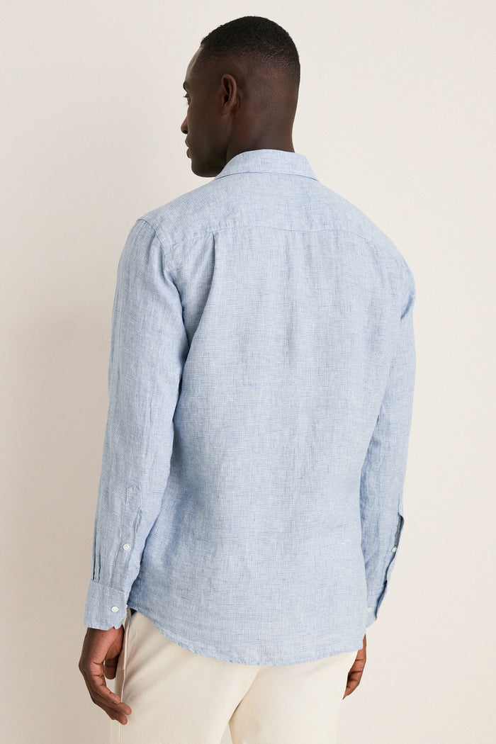 Storm Astino Lino Check Sport Shirt