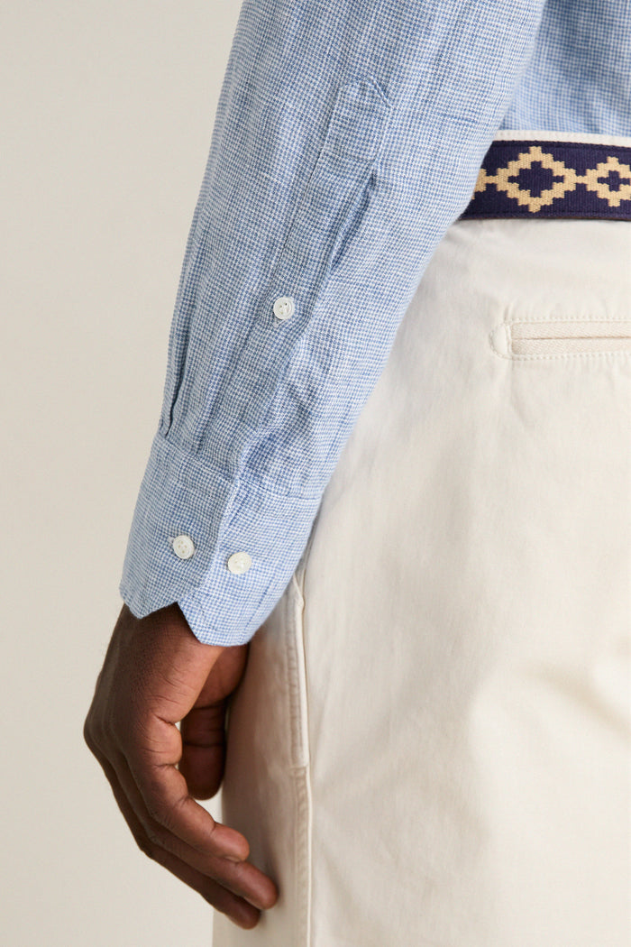 Storm Astino Lino Check Sport Shirt