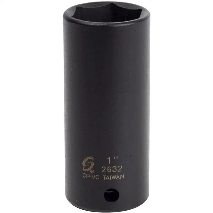 Impact Socket - Sunex 1/2 In Dr. Extra Thin Wall Deep Impact Socket
