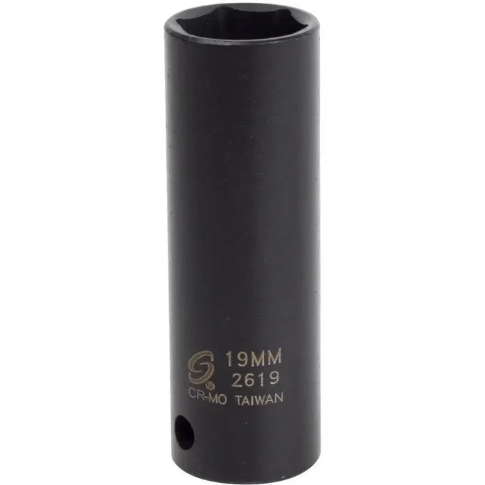 Impact Socket - Sunex 1/2 In Dr. Extra Thin Wall Deep Impact Socket