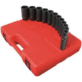 Impact Socket - Sunex 1/2 In Dr. 13 Pc. SAE Deep Impact Socket Set