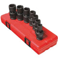 Impact Socket - Sunex 1/2 In Dr. 7 Pc. Metric Universal Impact Socket Set