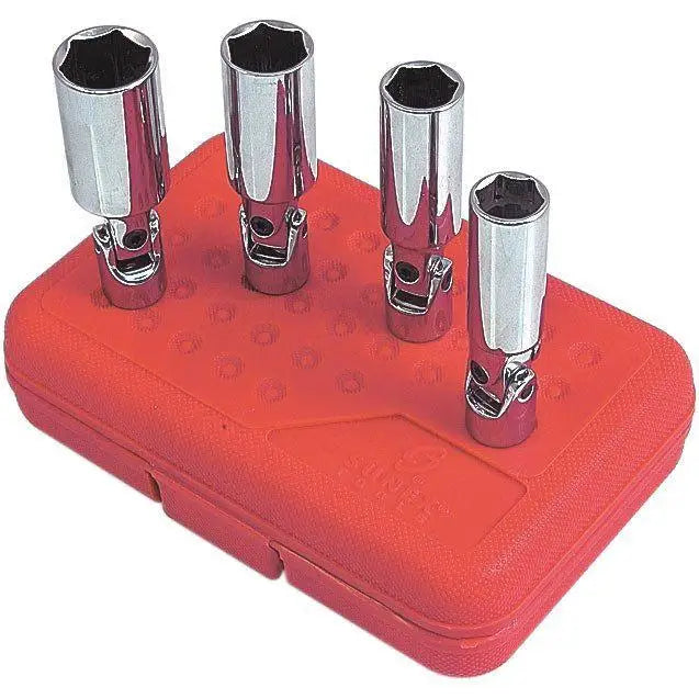 Impact Socket - Sunex 3/8 In Dr. 4 Pc. Universal Spark Plug Socket Set