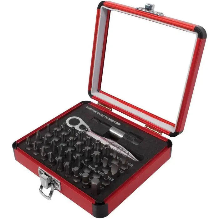 Hand Tools - Sunex 38 Pc. Mini Ratchet And Bit Set