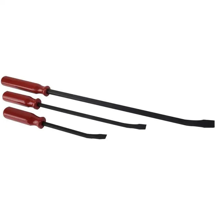 Hand Tools - Sunex 3 Pc Professional Pry Bar Set (12 Inches, 17 Inches, 25 Inches) W/Handles