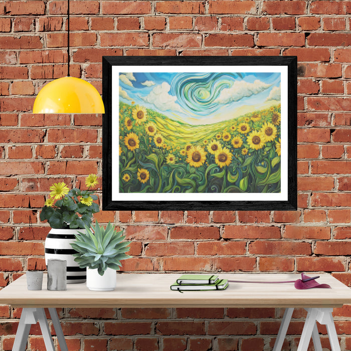 Sunflower Symphony by Van Gogh