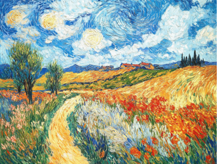 Symphony of Seasons by Van Gogh