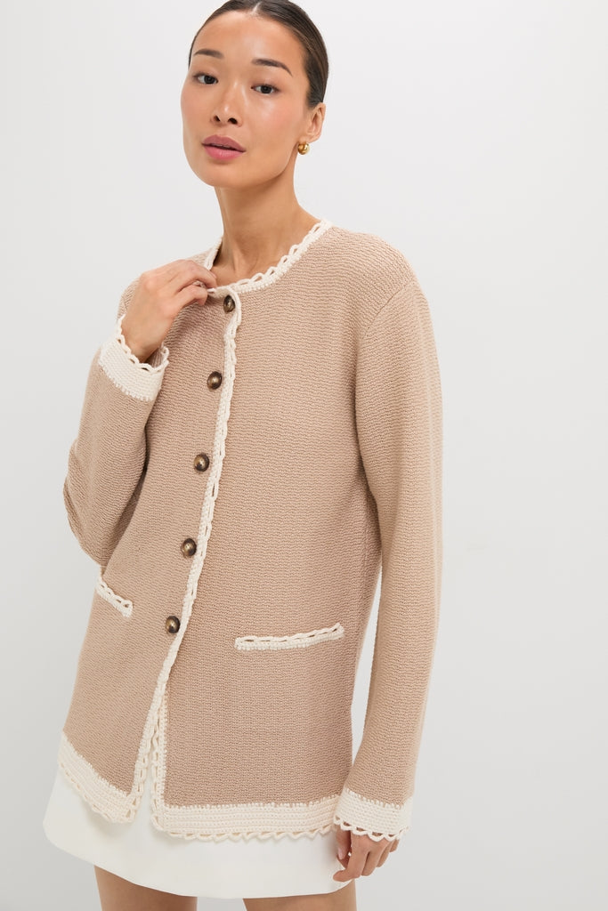Taupe Willow Cardigan