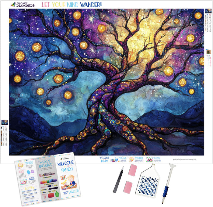 The Cosmic Tree Purple