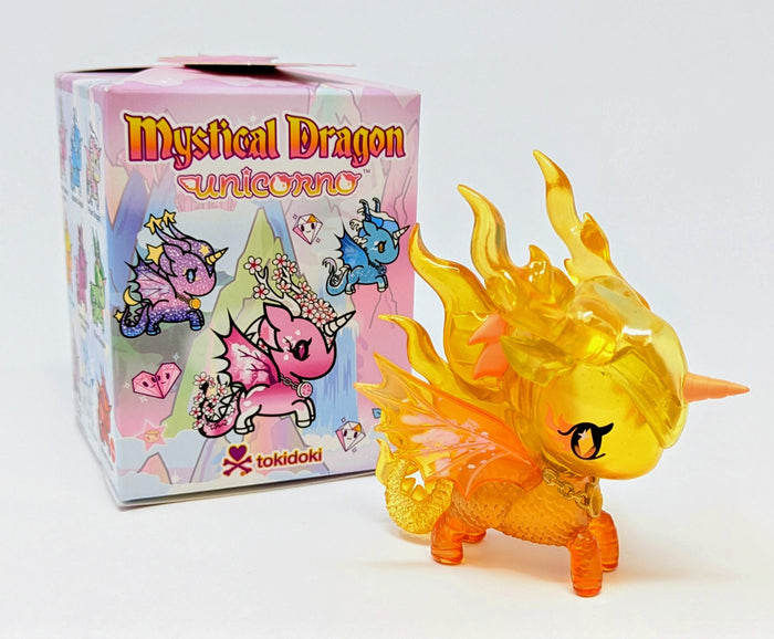 Tokidoki Mystical Dragon Unicorno Ember Dragon Open Blind Box Mini Figure