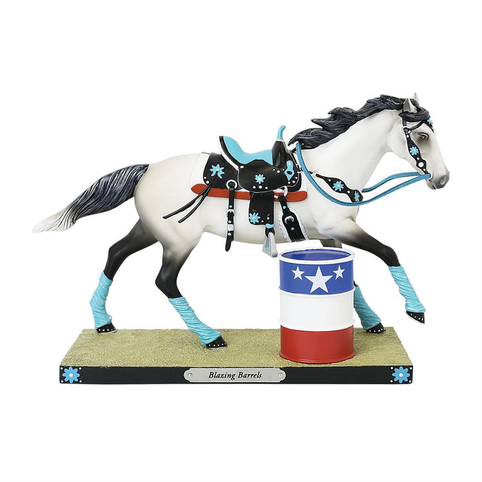 Trail of Painted Ponies Blazing Barrels
