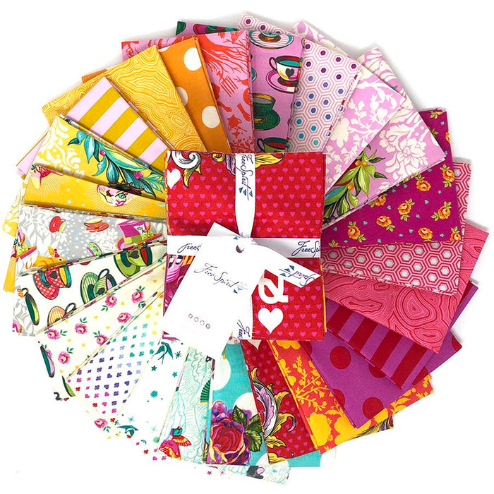 Tula Pink Curiouser & Curiouser Fat Quarter Bundle - Curiouser