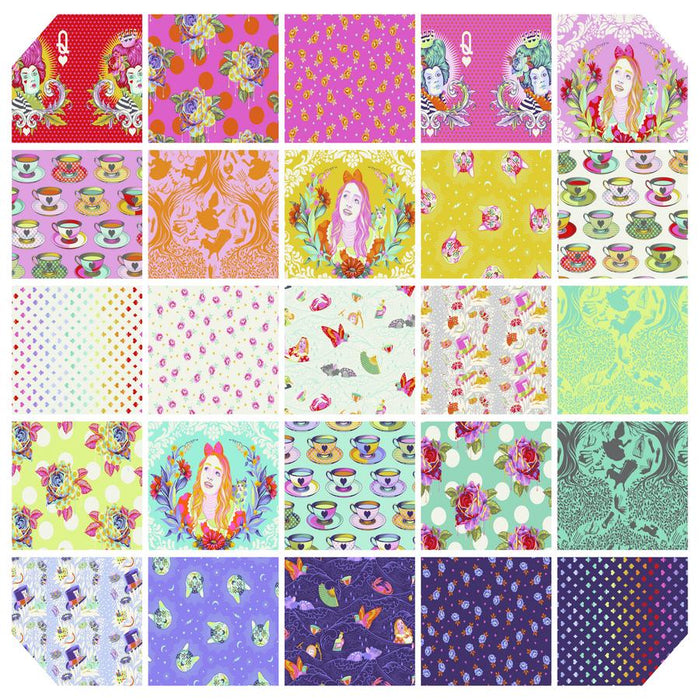 Tula Pink Curiouser & Curiouser Fat Quarter Bundle - Curiouser