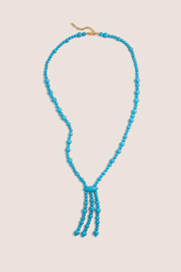 Turquoise Beaded Nelly Necklace