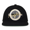 UCF Knights Retro Circle Snapback - Black, front view