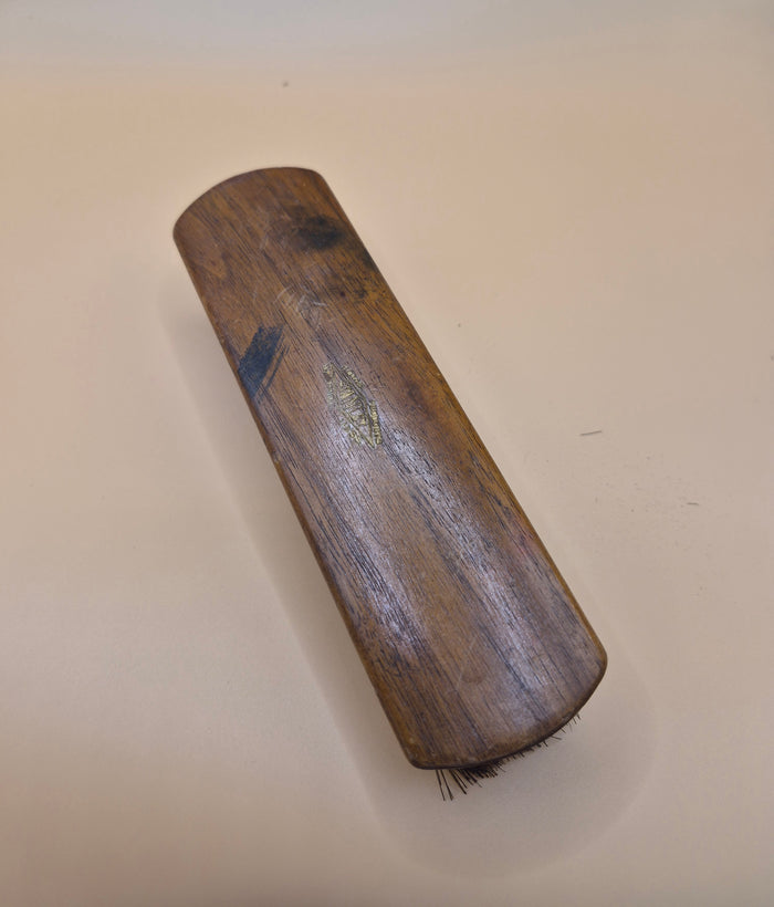 Vintage STANLEY Wood & Horsehair Polishing Brush