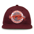 Virginia Tech Hokies Retro Circle Snapback - Maroon, front view
