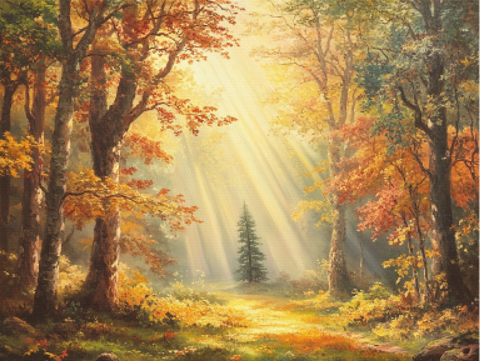 Whispering Woods Tranquil Forest