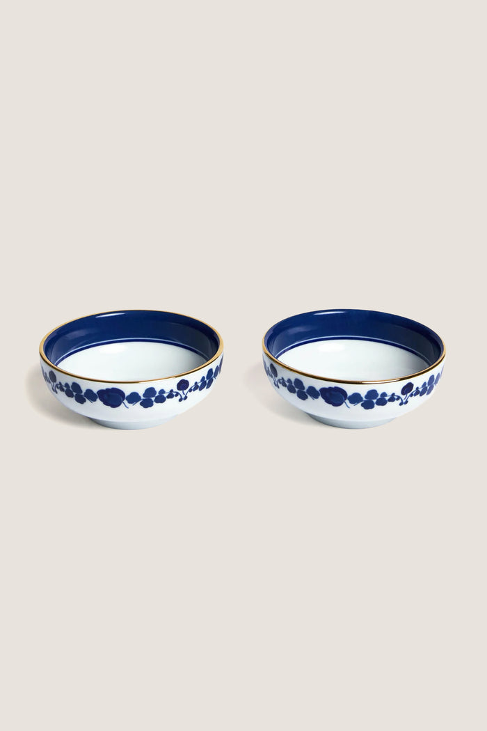 Wildbird Blue Snack Bowl Set of 2