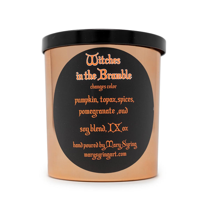 Witches in the Bramble Candle