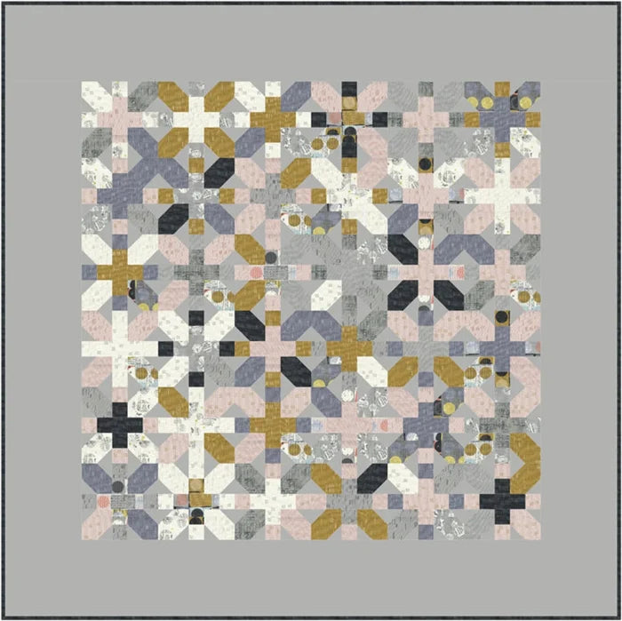 X & + Quilt Pattern by Brigette Heitland of Zen Chic - XP3QP