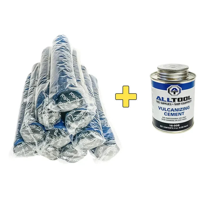 Xtra-Seal Universal Tire Repair Patches Bundle w/ FREE