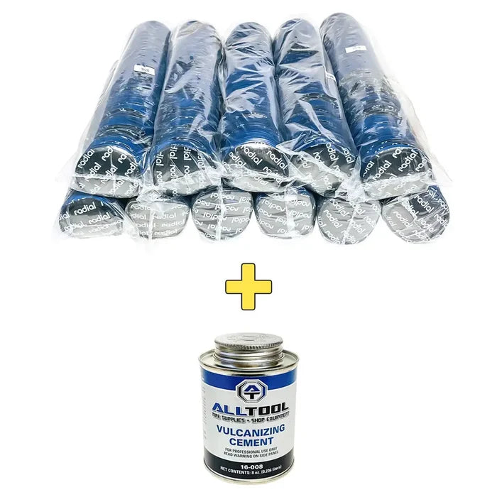 Xtra-Seal Universal Tire Repair Patches Bundle w/ FREE