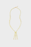 Yellow Beaded Nelly Necklace