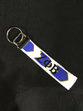 Zeta Phi Beta Fob Keychain - Discontinued